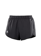 Salomon Women's Agile Running Shorts, Black, XS