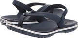 Crocs Kids' Crocband Flip Flops | Sandals for Kids, Navy, 8 Toddler