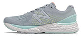 New Balance Women's Fresh Foam 880v10, Grey/Blue, 11 X-Wide