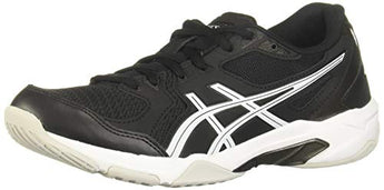 ASICS Women's Gel-Rocket 10 Indoor Court Shoes, 7.5, Black/White