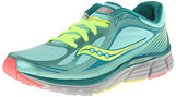 Saucony Women's Kinvara 5 Runshield Running Shoe,Green/Citron/Pink,6 M US