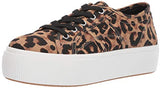 Steve Madden Women's EMMI Sneaker, leopard, 7.5 M US