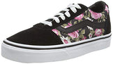 Vans Women's Low-Top, Multicolour ((Roses) Black Xnw), 4 (36.5 EU)