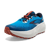 Brooks Men’s Caldera 6 Trail Running Shoe - Peacoat/Atomic Blue/Rooibos - 11 Medium
