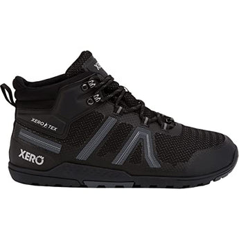 Xero Shoes Men's Xcursion - Zero Drop, Fully Waterproof Hiking Boot, Black Titanium (2021 Version), 15