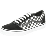 Vans Unisex Low-Top Trainers Sneaker, Black Checker Black True White Pvj, 8 Narrow US Women