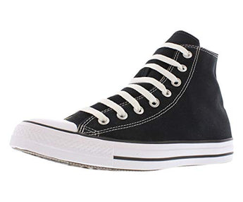 Converse Chuck Taylor All Star High Top Sneaker, Black, 9 Women/7 Men