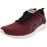 ASICS Mens Gel-Lyte Runner Lace Up Sneakers Casual Sneakers, Maroon, 9