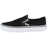 Vans Classic Skate Slip On Shoes, Black/Black, 5.5 B(M) US Women / 4 D(M) US Men