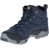 Merrell Women's Moab 2 MID GTX High Rise Hiking Boots, Blue Navy, 13
