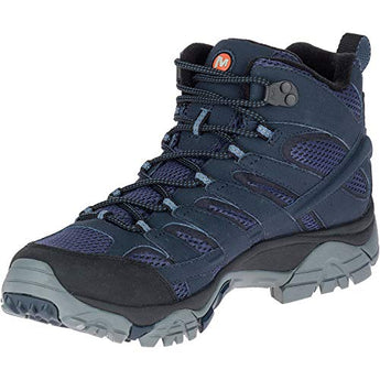Merrell Women's Moab 2 MID GTX High Rise Hiking Boots, Blue Navy, 13