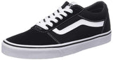 Vans Unisex Kids' Ward Low-Top Sneakers, (Suede/Canvas) Black/White Iju, 11 UK Child