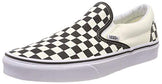 Vans Unisex Caña Baja Zapatillas, Blk Whtchckerbo, 9 US Men