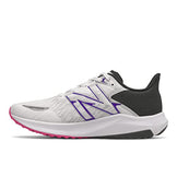 New Balance Women's FuelCell Propel V3 Running Shoe, White/Pink Glo/Deep Violet, 7.5 Wide