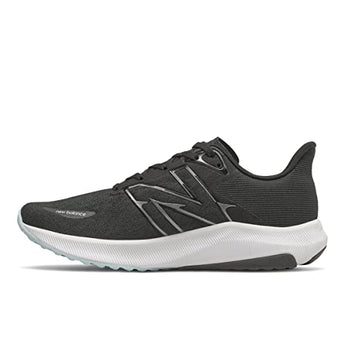 New Balance Women's FuelCell Propel V3 Running Shoe, Black/Pale Blue Chill, 6.5 Wide