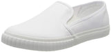 Timberland Women's Newport Bay Bumper Toe Slip On Trainers, White Canvas, 8 UK