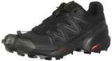 Salomon Speedcross 5 Trail Running Shoes for Women, Black/Black/Phantom, 6