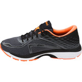 ASICS Men's Mens Gel-Cumulus 19 Athletic Shoe, Carbon/Black/Hot Orange, 8.5 Medium US