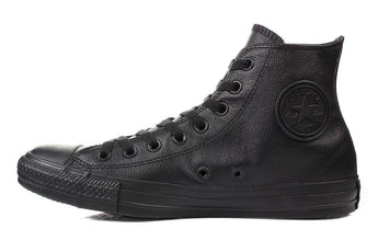 Converse Mens Chuck Taylor All Star High Top, 3.5 Men/ 5.5 Women, Black Monochrome