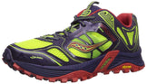 Saucony Women's Xodus 4.0 Running Shoe,Purple/Citron/Red,7 M US