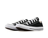 Converse Unisex Chuck Taylor All Star Low Top Black Sneakers - 6 B(M) US Women / 4 D(M) US Men