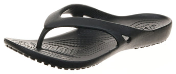 Crocs womens Kadee Ii Flip Flop, Black, 8 US