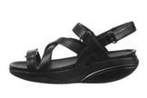 MBT Women's Kiburi Dress Sandal, Black - 10-10.5 M US