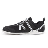 Xero Shoes Prio Men's Barefoot Shoes — Running Shoes for Men, Zero Drop, Minimalist, Wide Toe Box, Lightweight Workout Footwear — Black/White, Size 10.5