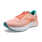 Brooks Women's Glycerin 20 Neutral Running Shoe - Tropical Peach/Fusion Coral/Latigo Bay - 5.5 Medium