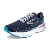 Brooks Women's Glycerin GTS 20 Supportive Running Shoe - Peacoat/Ocean/Pastel Lilac - 11 Medium